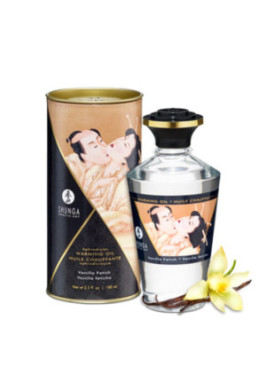 Huile chauffante vanille comestible 100ml - CC812007